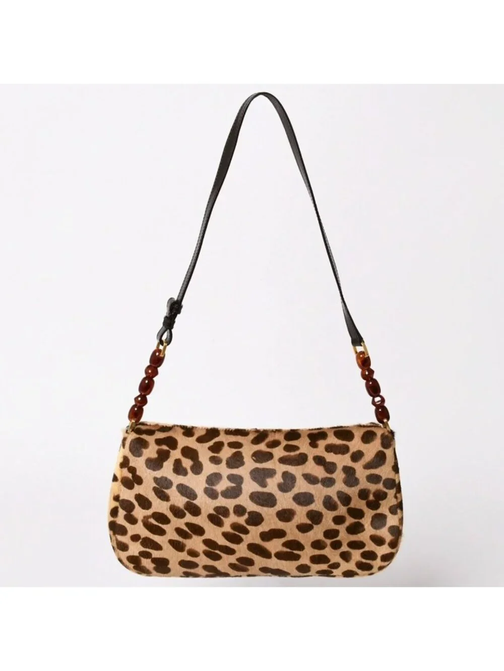 Dior Calf Hair Bag Malice Pearl Leopard Galliano